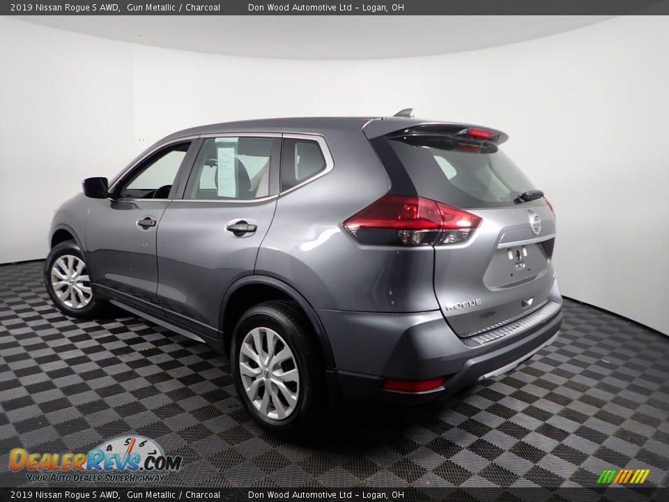 2019 Nissan Rogue S AWD Gun Metallic / Charcoal Photo #6