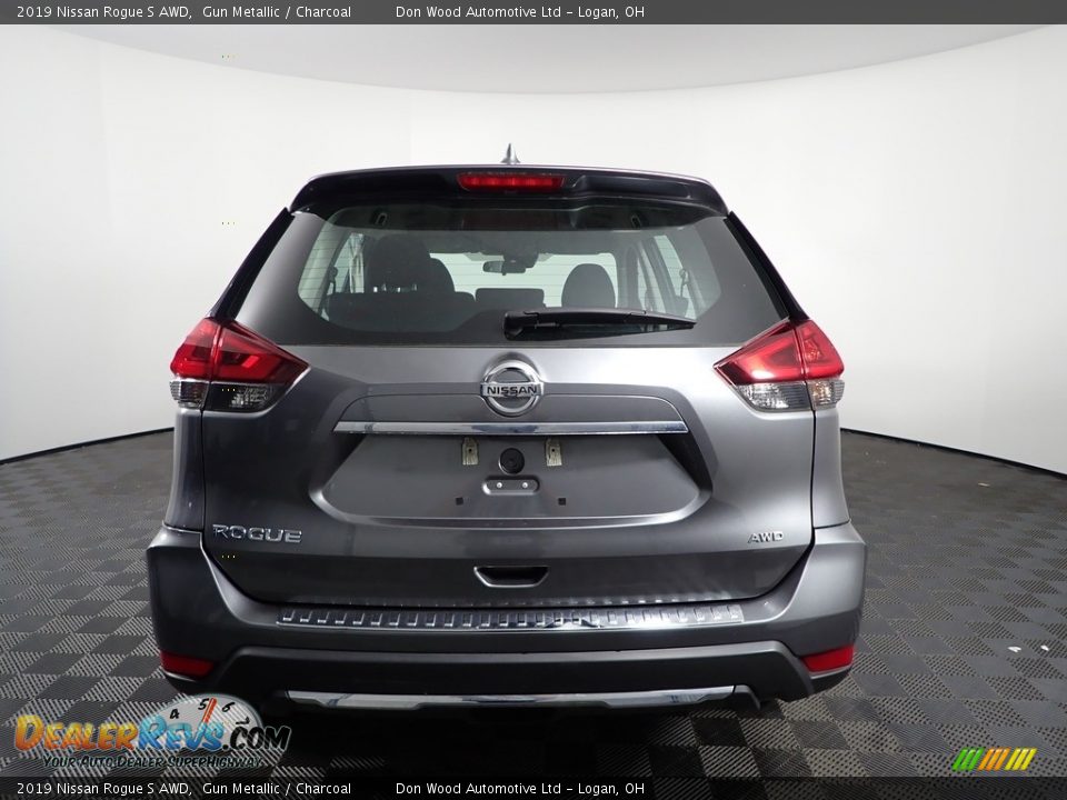 2019 Nissan Rogue S AWD Gun Metallic / Charcoal Photo #7