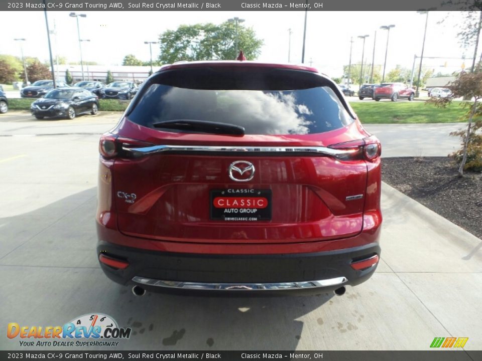 2023 Mazda CX-9 Grand Touring AWD Soul Red Crystal Metallic / Black Photo #5