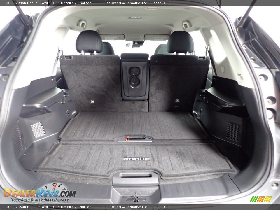 2019 Nissan Rogue S AWD Gun Metallic / Charcoal Photo #9