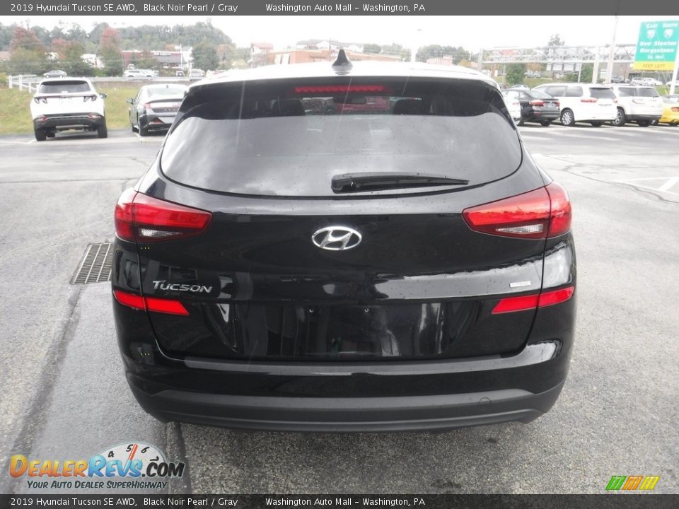 2019 Hyundai Tucson SE AWD Black Noir Pearl / Gray Photo #8