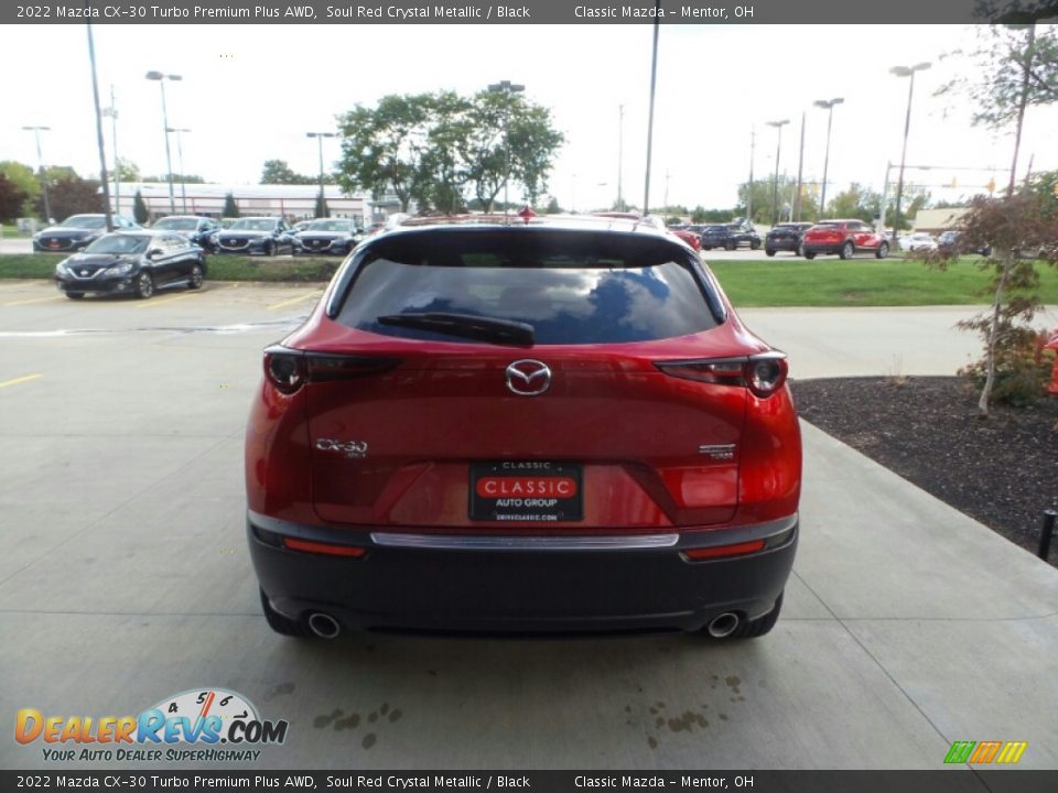 2022 Mazda CX-30 Turbo Premium Plus AWD Soul Red Crystal Metallic / Black Photo #5
