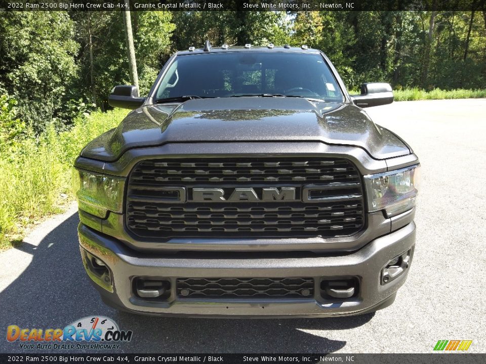 2022 Ram 2500 Big Horn Crew Cab 4x4 Granite Crystal Metallic / Black Photo #3