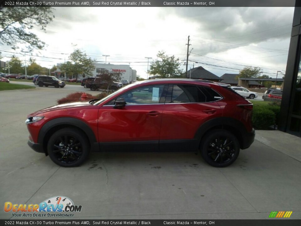 2022 Mazda CX-30 Turbo Premium Plus AWD Soul Red Crystal Metallic / Black Photo #6