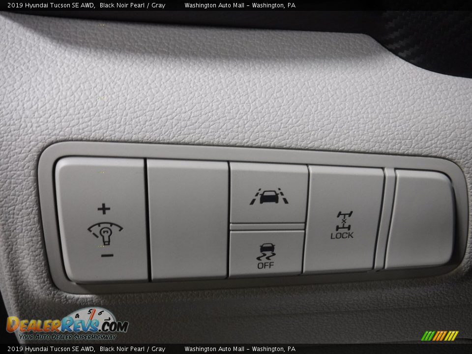 2019 Hyundai Tucson SE AWD Black Noir Pearl / Gray Photo #13