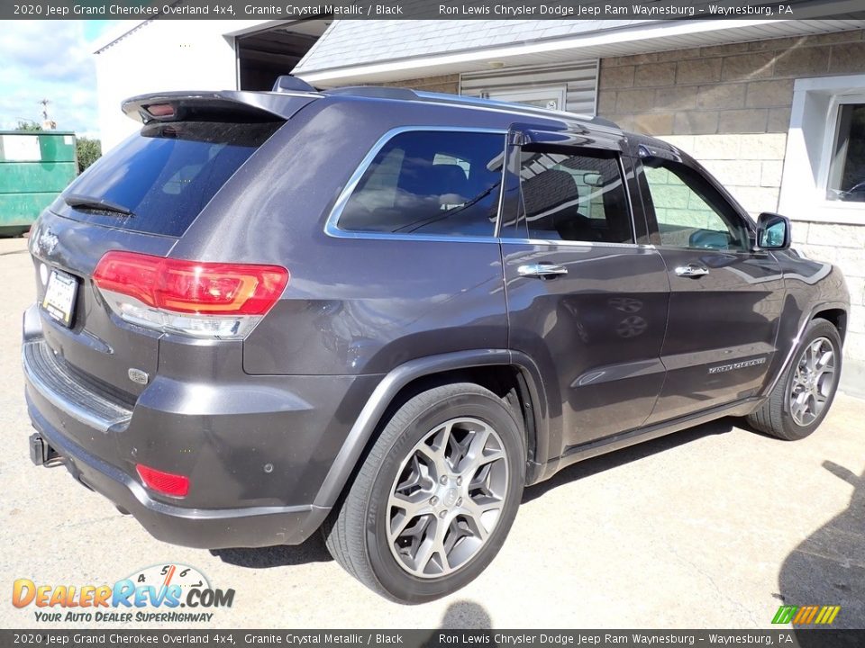 2020 Jeep Grand Cherokee Overland 4x4 Granite Crystal Metallic / Black Photo #3