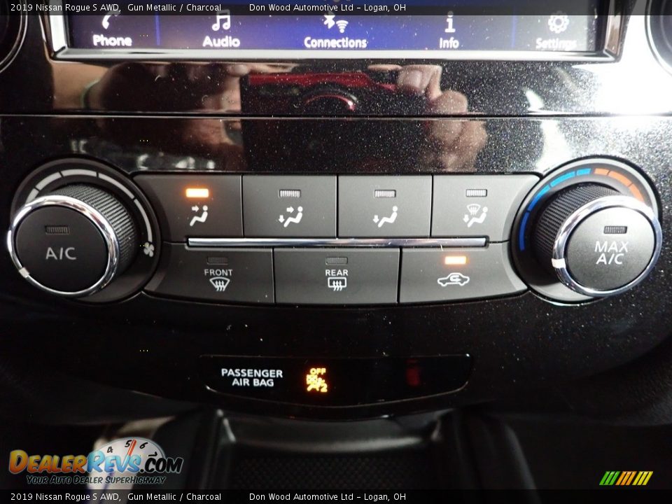 2019 Nissan Rogue S AWD Gun Metallic / Charcoal Photo #18