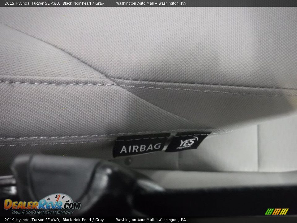 2019 Hyundai Tucson SE AWD Black Noir Pearl / Gray Photo #15