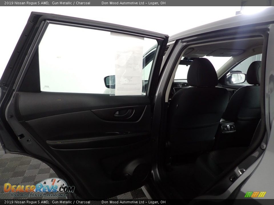 2019 Nissan Rogue S AWD Gun Metallic / Charcoal Photo #21