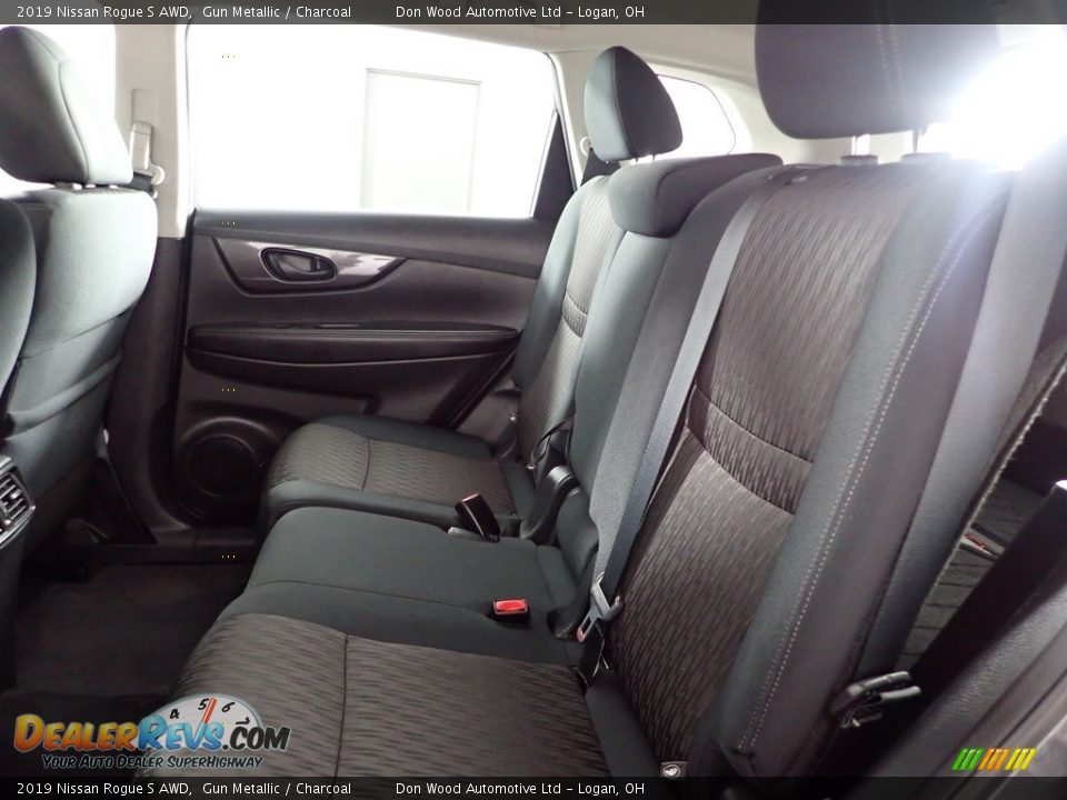 2019 Nissan Rogue S AWD Gun Metallic / Charcoal Photo #22