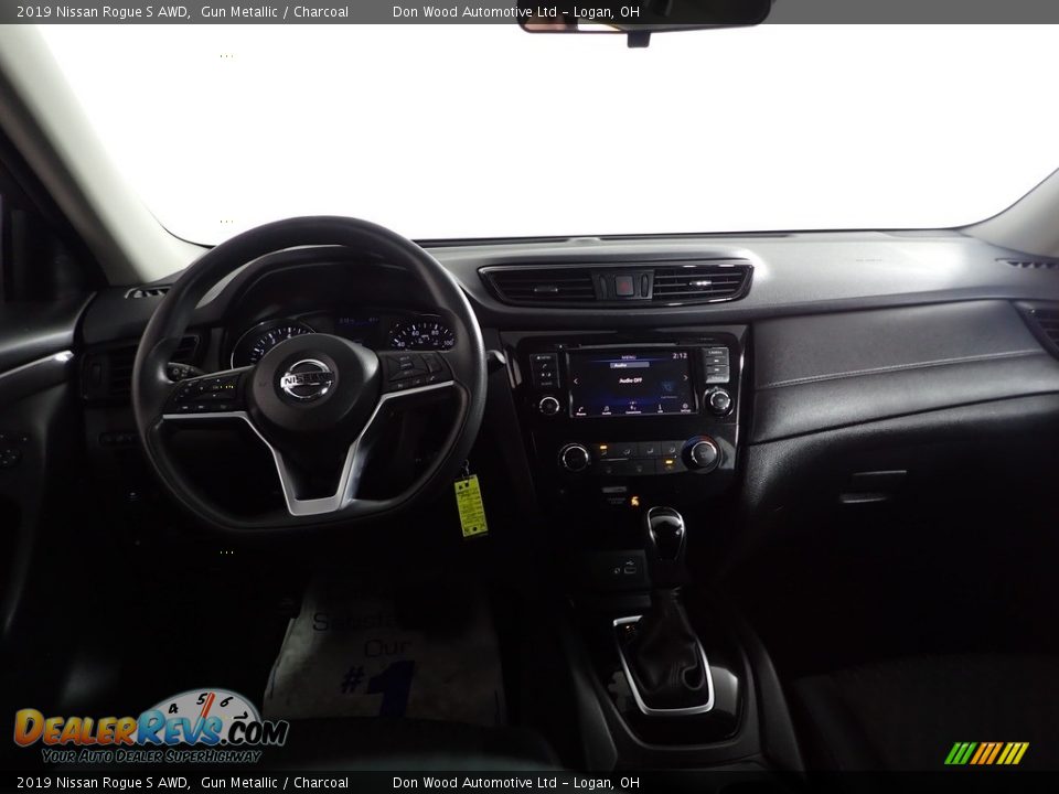 2019 Nissan Rogue S AWD Gun Metallic / Charcoal Photo #23