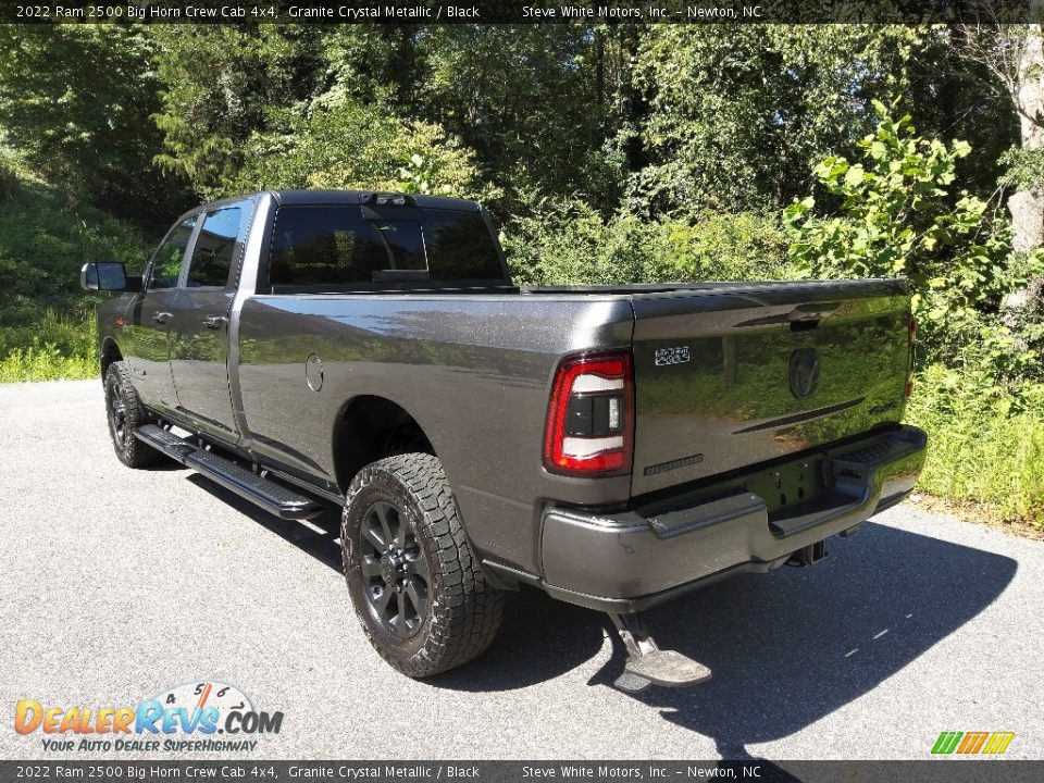 2022 Ram 2500 Big Horn Crew Cab 4x4 Granite Crystal Metallic / Black Photo #11