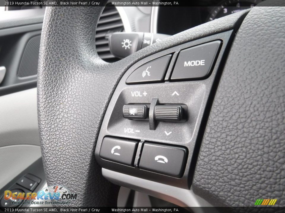 2019 Hyundai Tucson SE AWD Black Noir Pearl / Gray Photo #22