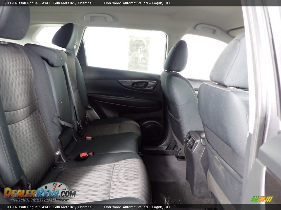 2019 Nissan Rogue S AWD Gun Metallic / Charcoal Photo #27