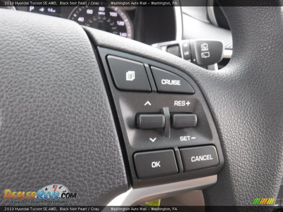 2019 Hyundai Tucson SE AWD Black Noir Pearl / Gray Photo #23