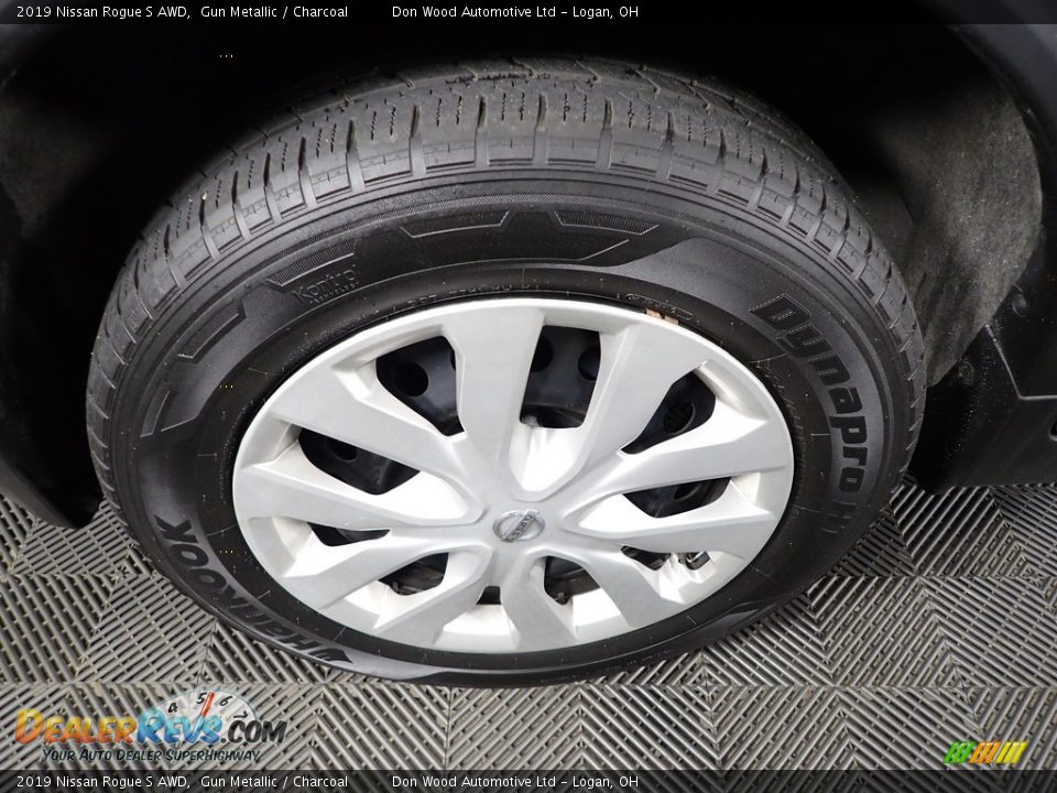 2019 Nissan Rogue S AWD Gun Metallic / Charcoal Photo #28