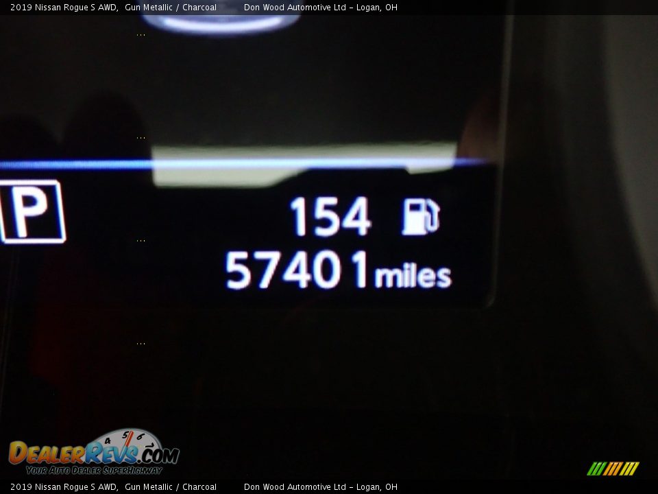 2019 Nissan Rogue S AWD Gun Metallic / Charcoal Photo #29