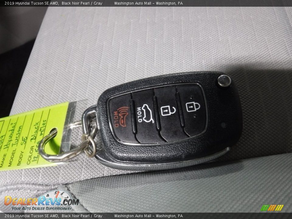 2019 Hyundai Tucson SE AWD Black Noir Pearl / Gray Photo #28