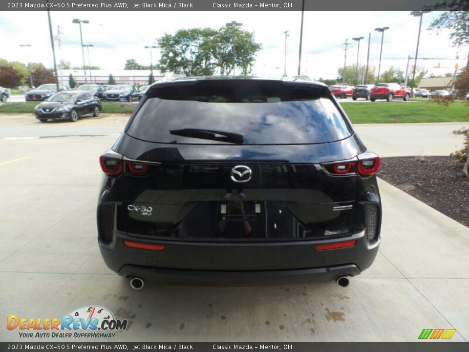 2023 Mazda CX-50 S Preferred Plus AWD Jet Black Mica / Black Photo #5