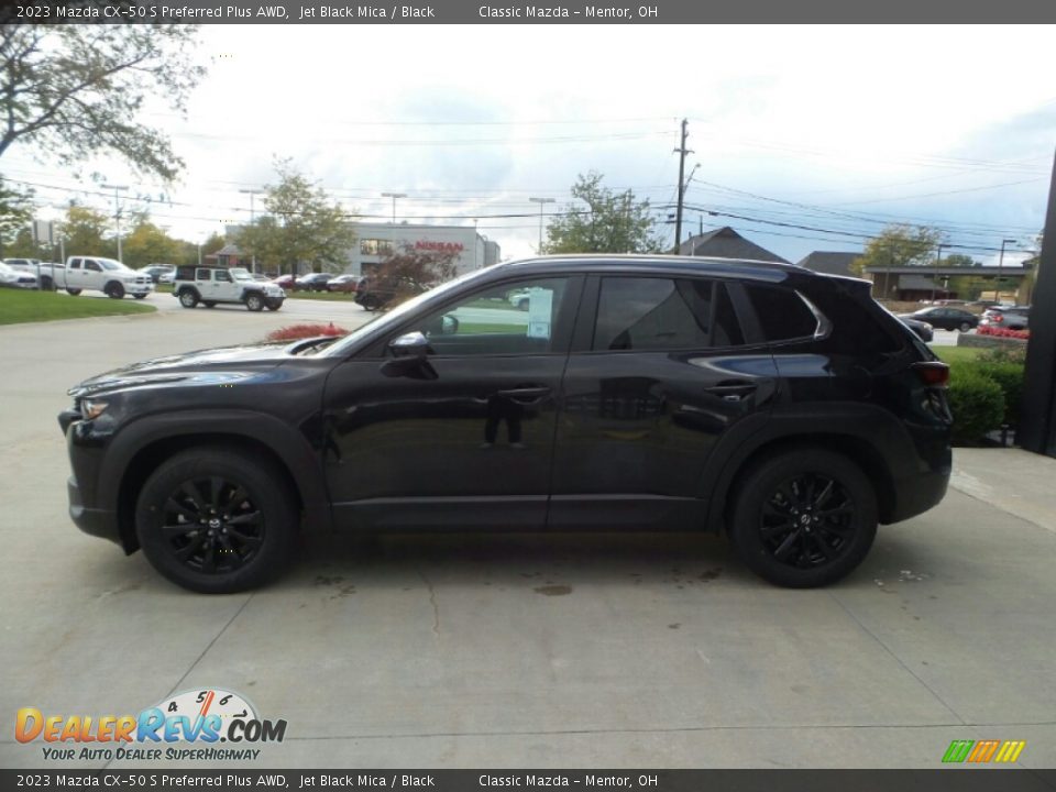 2023 Mazda CX-50 S Preferred Plus AWD Jet Black Mica / Black Photo #6