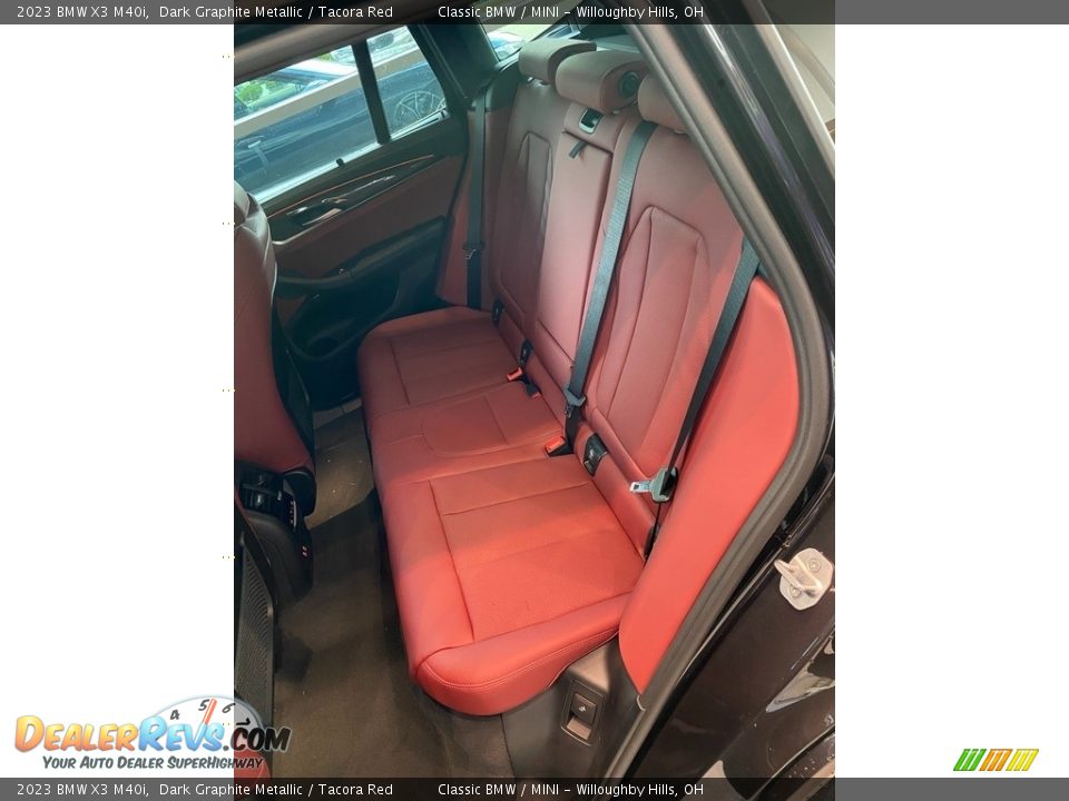 Rear Seat of 2023 BMW X3 M40i Photo #5