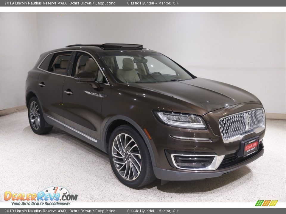 2019 Lincoln Nautilus Reserve AWD Ochre Brown / Cappuccino Photo #1