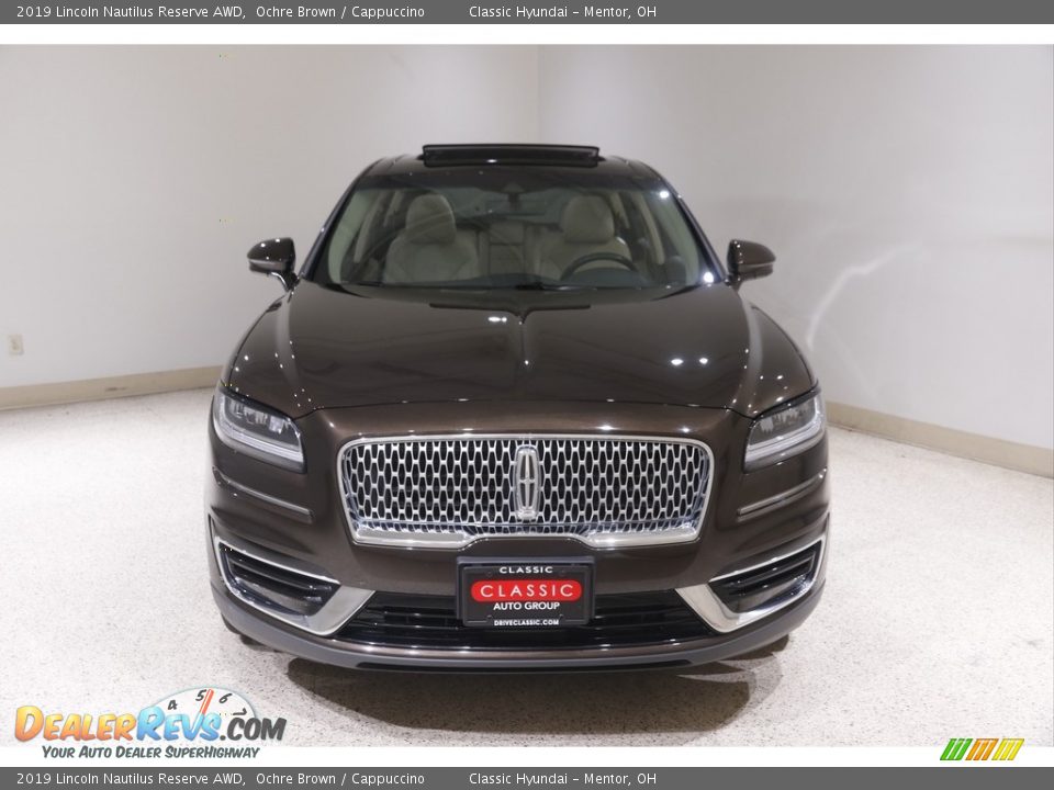 2019 Lincoln Nautilus Reserve AWD Ochre Brown / Cappuccino Photo #2