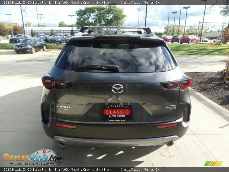 2023 Mazda CX-50 Turbo Premium Plus AWD Machine Gray Metallic / Black Photo #5