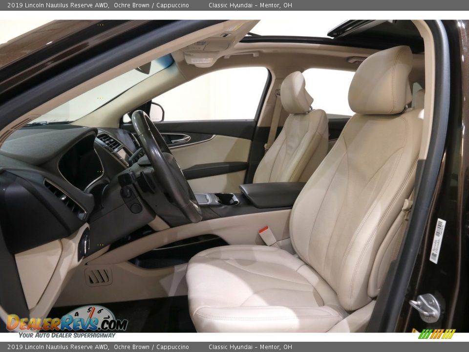 Cappuccino Interior - 2019 Lincoln Nautilus Reserve AWD Photo #5