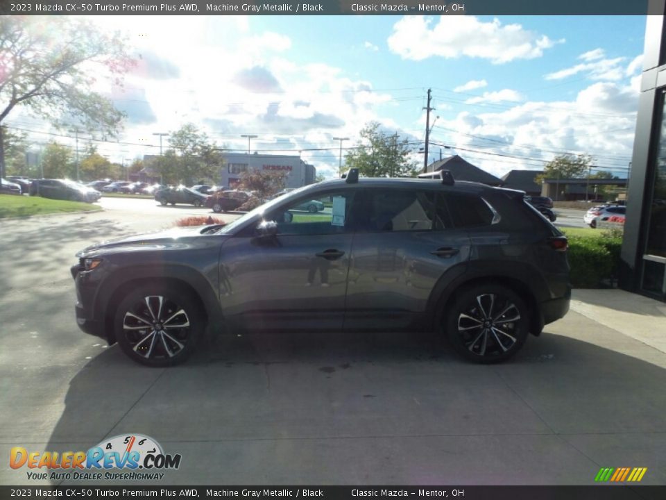 2023 Mazda CX-50 Turbo Premium Plus AWD Machine Gray Metallic / Black Photo #6