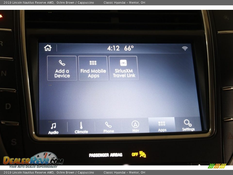 2019 Lincoln Nautilus Reserve AWD Ochre Brown / Cappuccino Photo #15