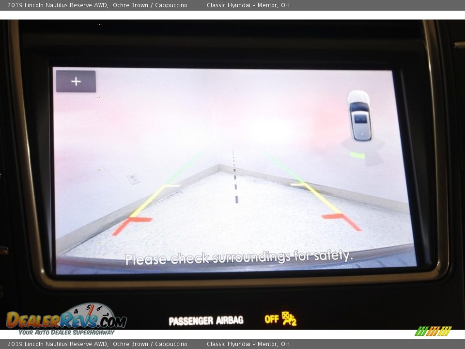 2019 Lincoln Nautilus Reserve AWD Ochre Brown / Cappuccino Photo #17