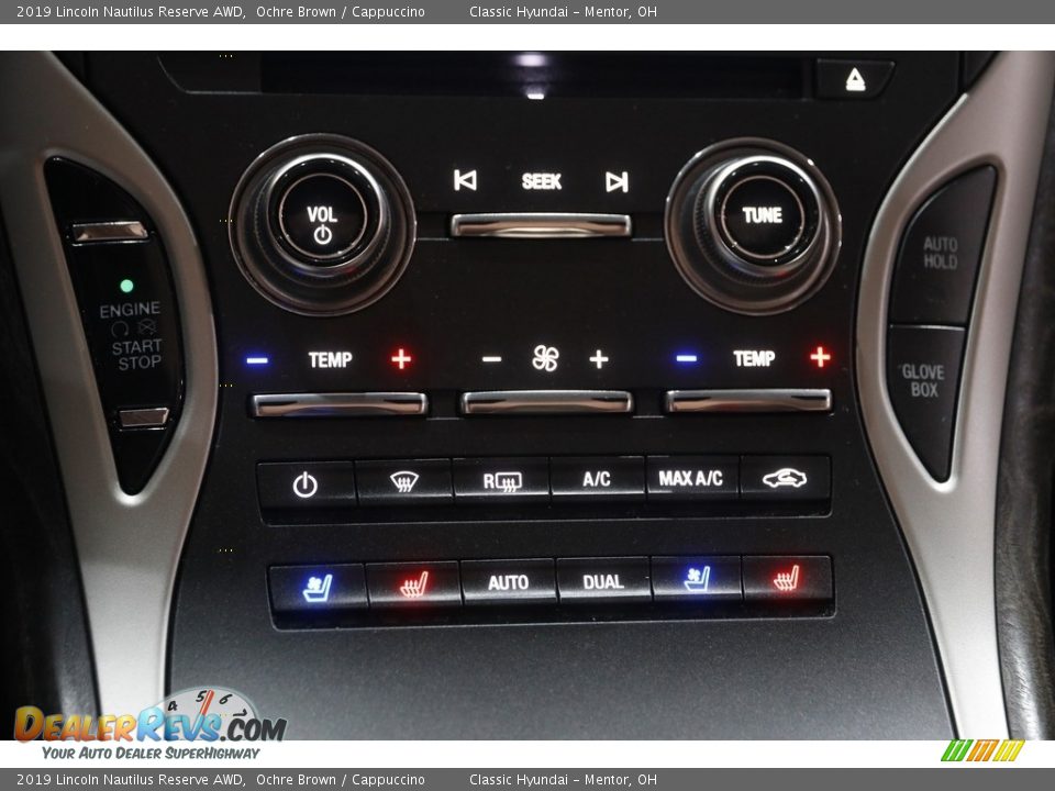 2019 Lincoln Nautilus Reserve AWD Ochre Brown / Cappuccino Photo #18