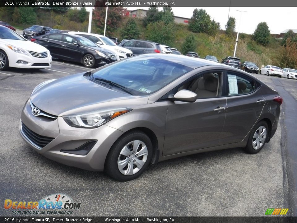 2016 Hyundai Elantra SE Desert Bronze / Beige Photo #5