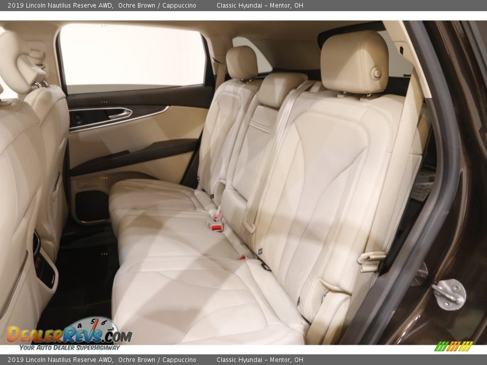 2019 Lincoln Nautilus Reserve AWD Ochre Brown / Cappuccino Photo #24