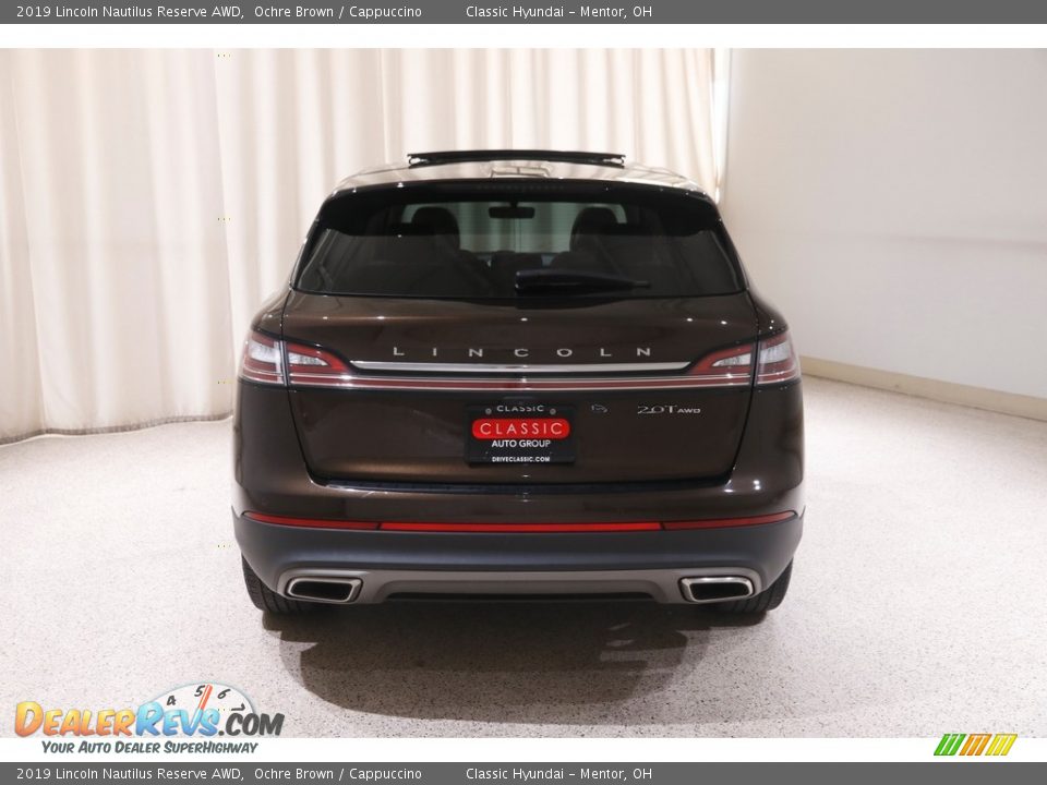 2019 Lincoln Nautilus Reserve AWD Ochre Brown / Cappuccino Photo #25