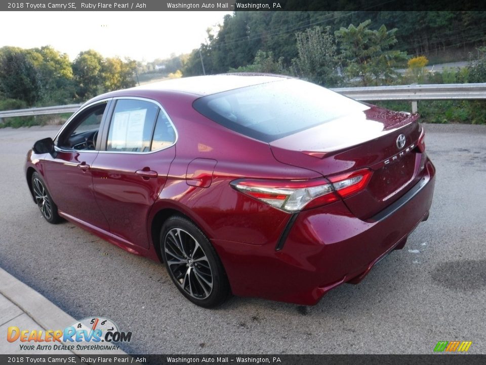 2018 Toyota Camry SE Ruby Flare Pearl / Ash Photo #15