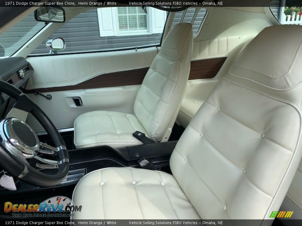 Front Seat of 1971 Dodge Charger Super Bee Clone Photo #5