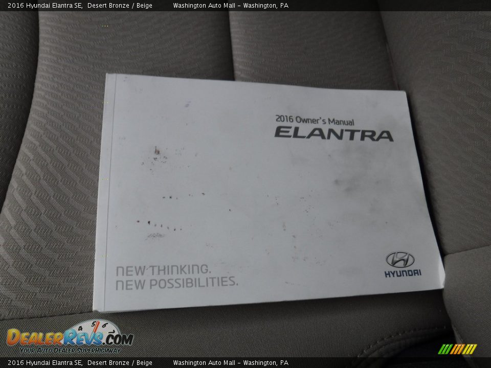 2016 Hyundai Elantra SE Desert Bronze / Beige Photo #27