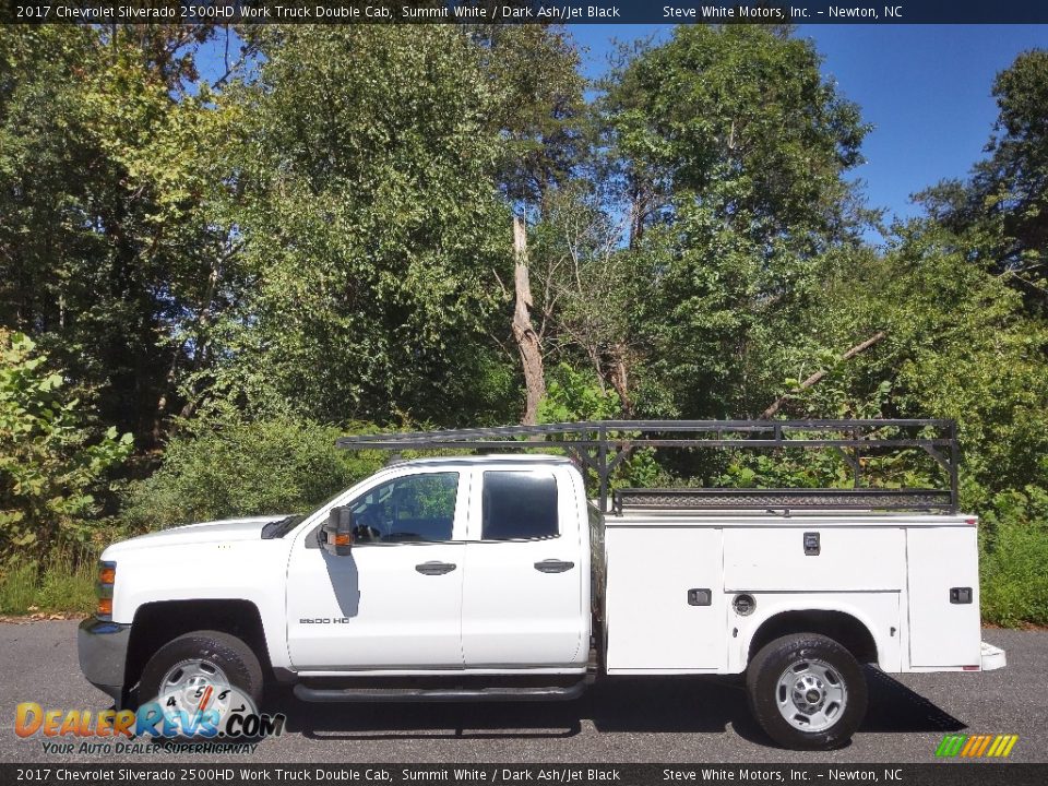 2017 Chevrolet Silverado 2500HD Work Truck Double Cab Summit White / Dark Ash/Jet Black Photo #1