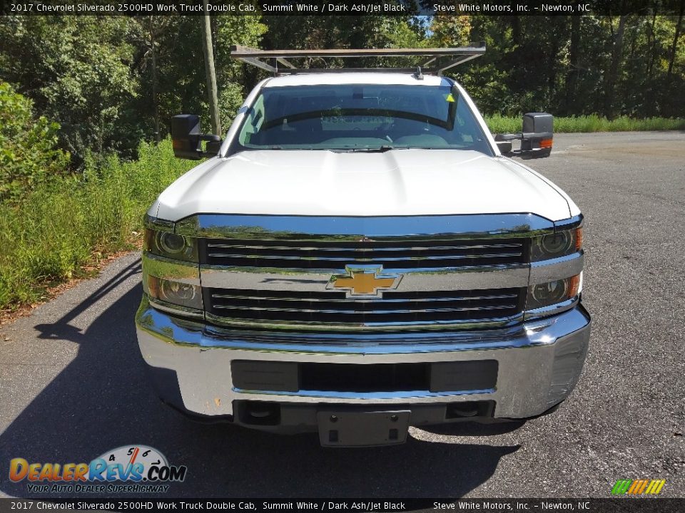 2017 Chevrolet Silverado 2500HD Work Truck Double Cab Summit White / Dark Ash/Jet Black Photo #3