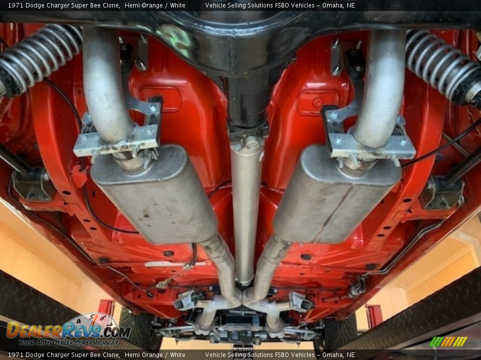 Undercarriage of 1971 Dodge Charger Super Bee Clone Photo #29