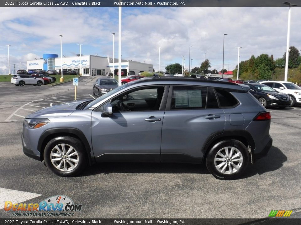 Celestite 2022 Toyota Corolla Cross LE AWD Photo #6