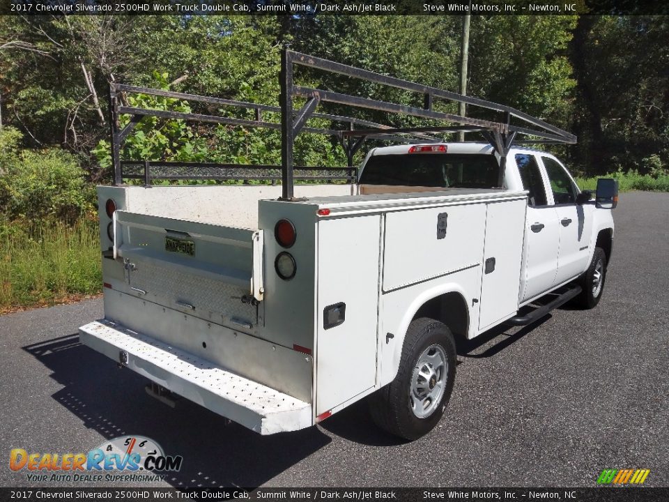 2017 Chevrolet Silverado 2500HD Work Truck Double Cab Summit White / Dark Ash/Jet Black Photo #6