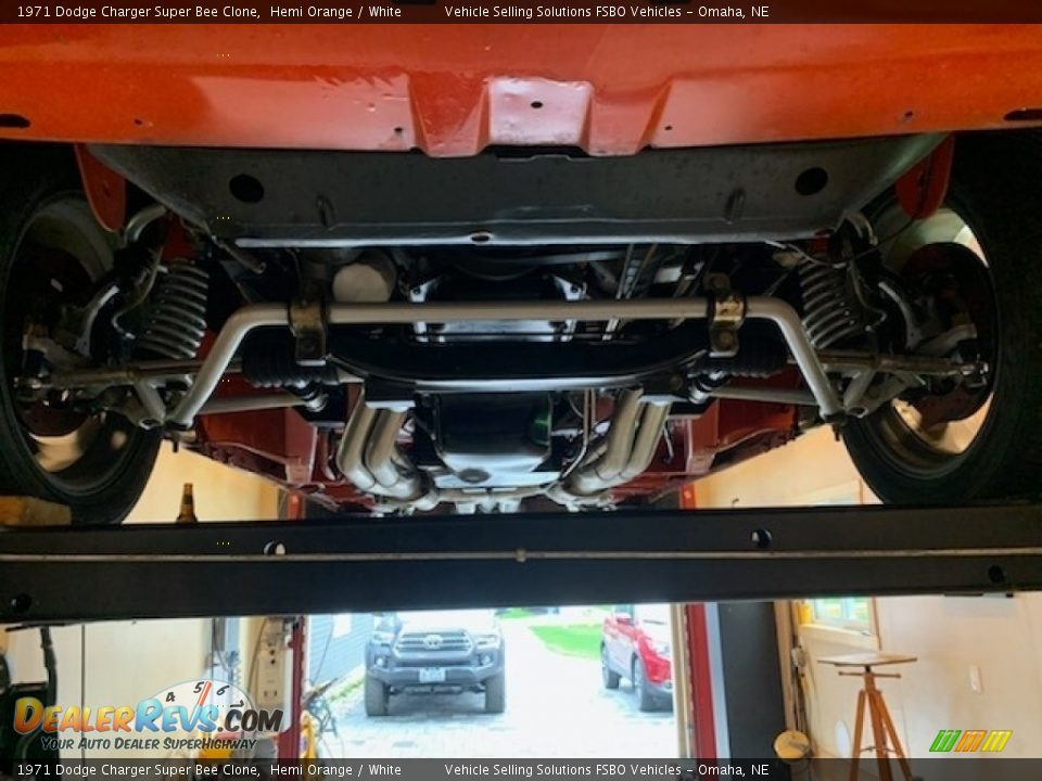 Undercarriage of 1971 Dodge Charger Super Bee Clone Photo #33
