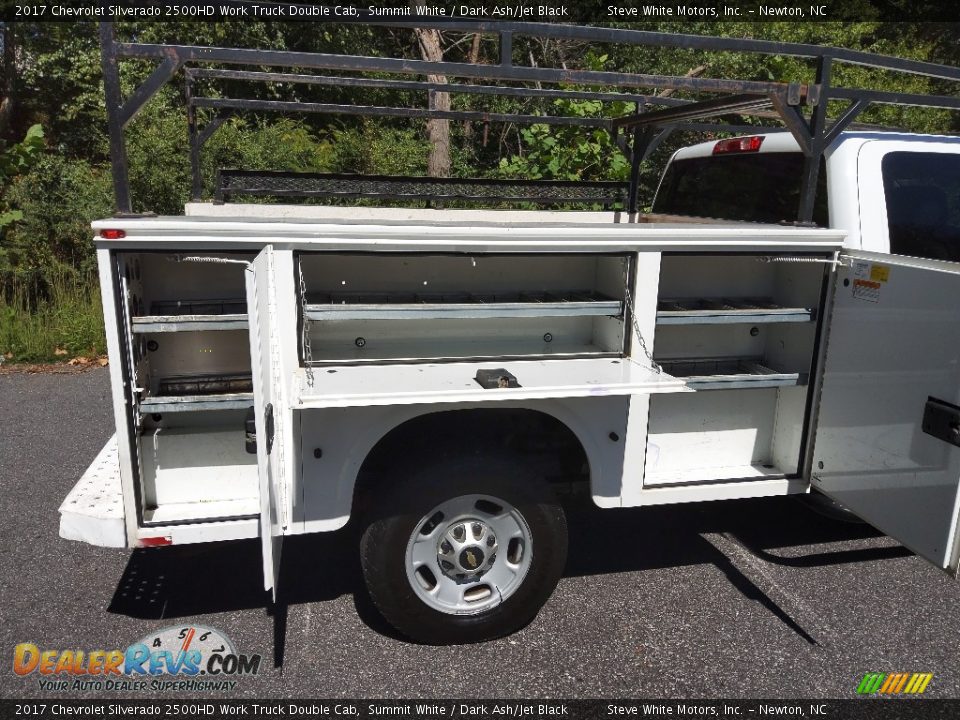 2017 Chevrolet Silverado 2500HD Work Truck Double Cab Summit White / Dark Ash/Jet Black Photo #7