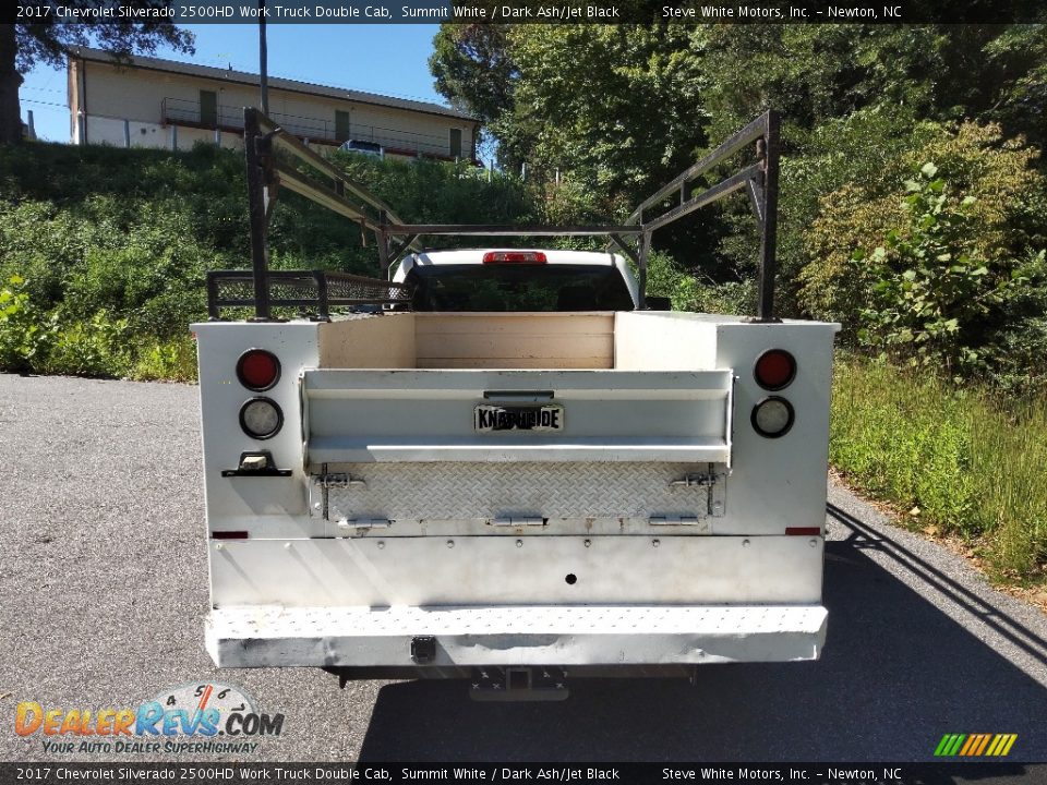 2017 Chevrolet Silverado 2500HD Work Truck Double Cab Summit White / Dark Ash/Jet Black Photo #8