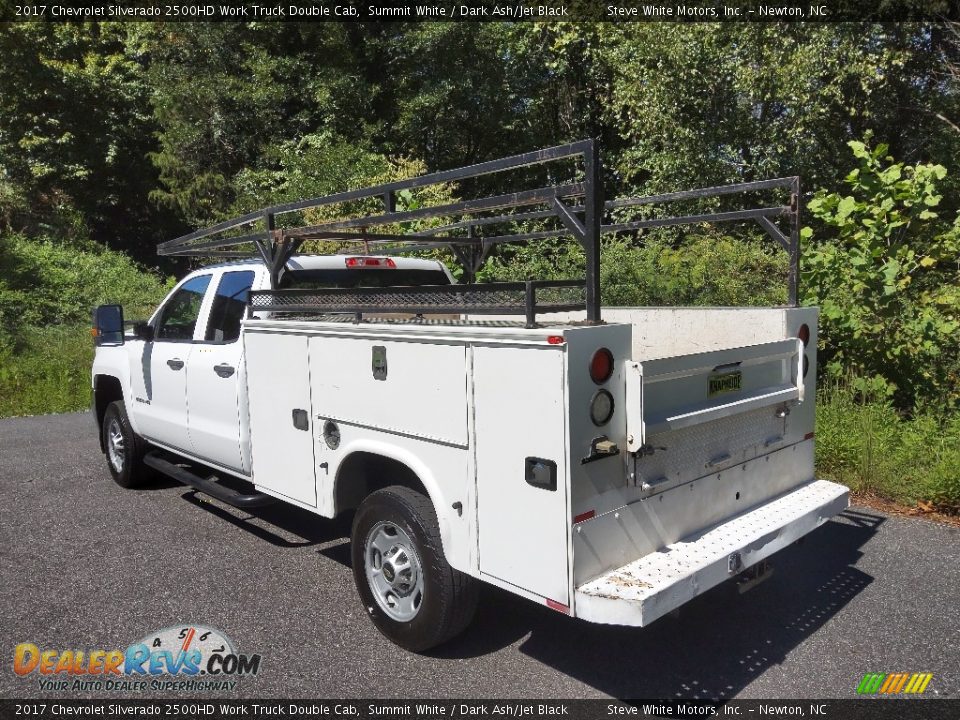 2017 Chevrolet Silverado 2500HD Work Truck Double Cab Summit White / Dark Ash/Jet Black Photo #13