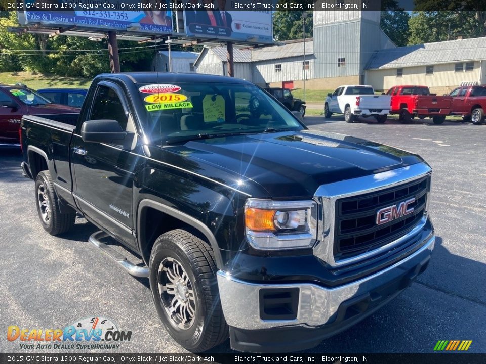 Onyx Black 2015 GMC Sierra 1500 Regular Cab Photo #7