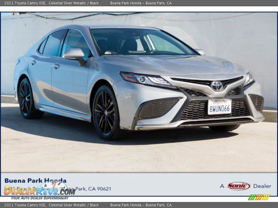 2021 Toyota Camry XSE Celestial Silver Metallic / Black Photo #1